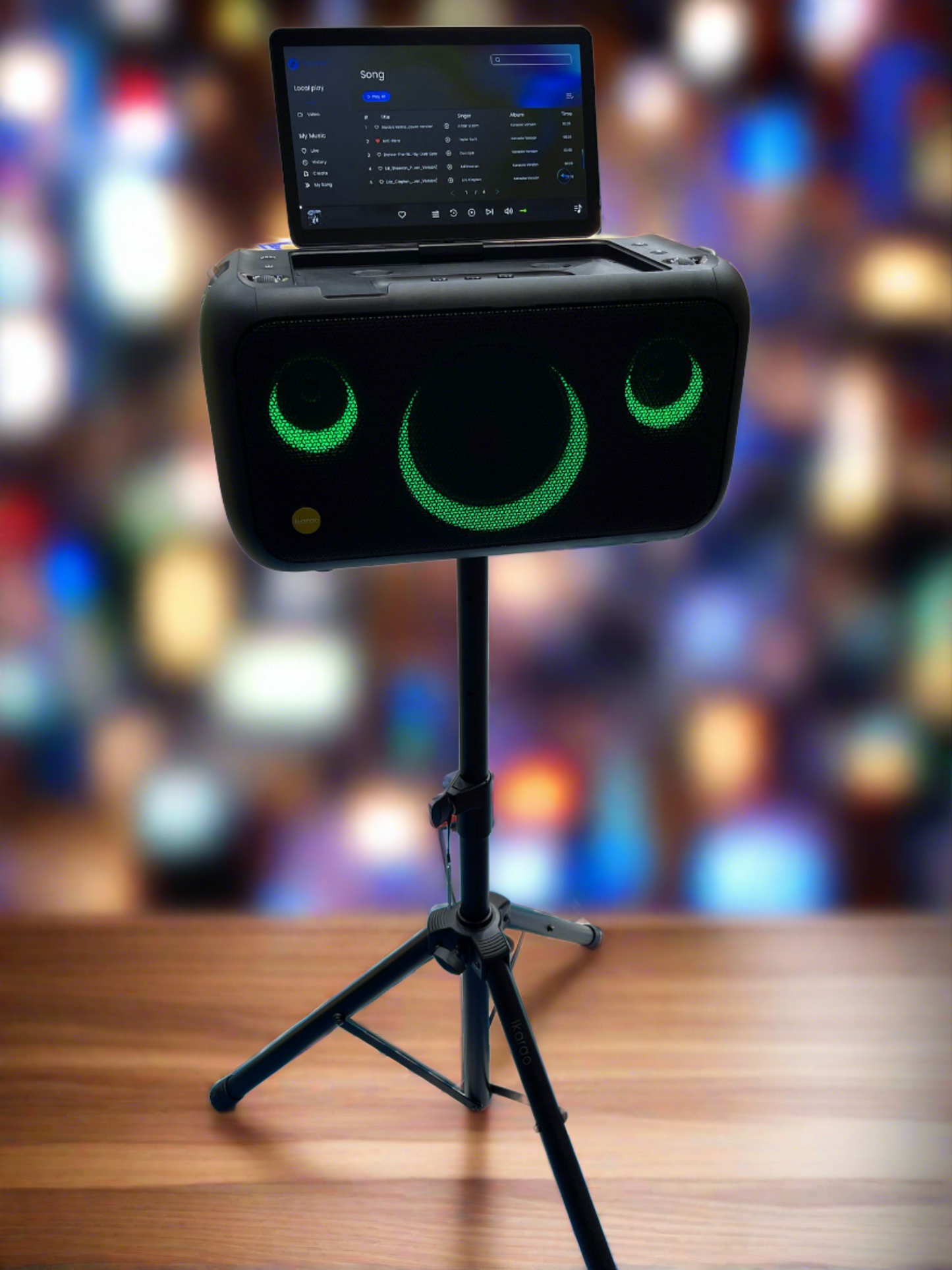 Karaoke Party Speaker System with Screen