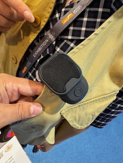 Hands Free Wearable Conference Speaker