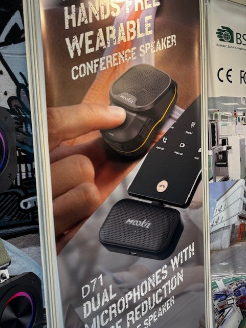 Hands Free Wearable Conference Speaker