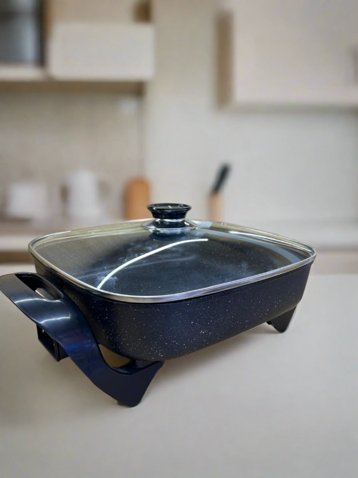 Electric Skillet with Glass Cover