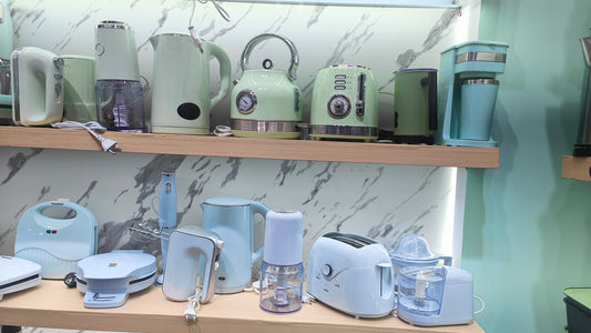 Toaster kettle blender garlic chopper