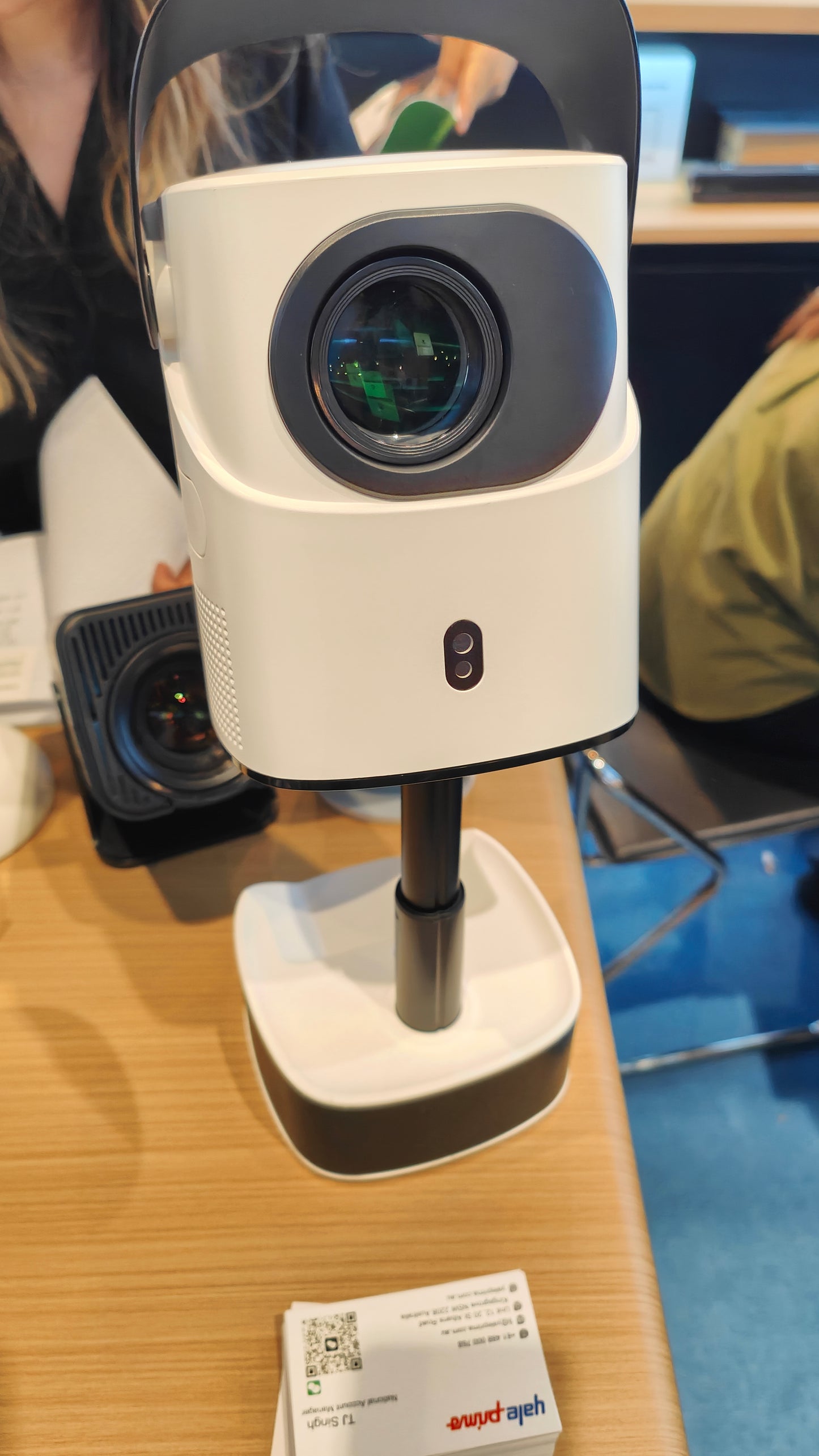 Projector and speakers